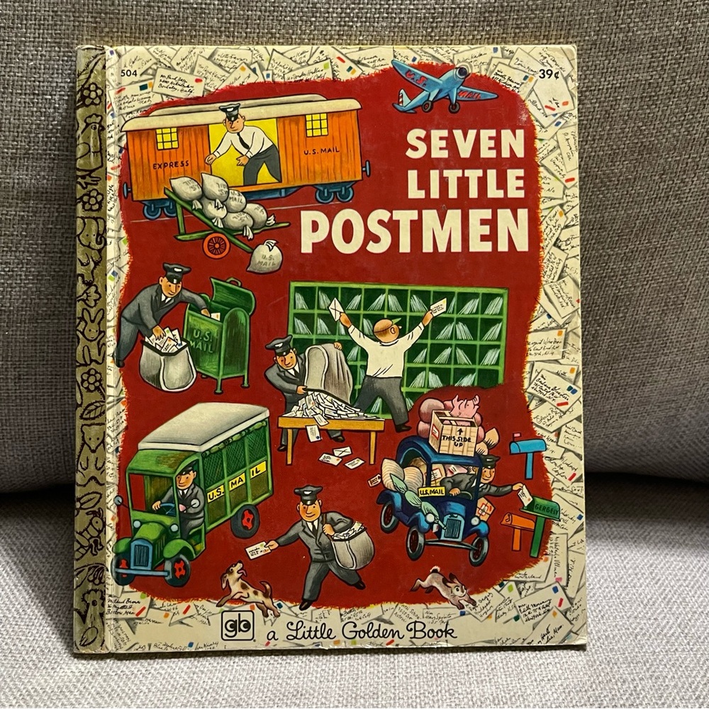 Seven Little Postmen (A Little Golden Book)
